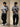 Black and White tie and dye t shirt front back
