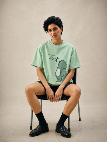Dragon t shirt front girl