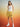 Tie Dye Yellow Shorts For women