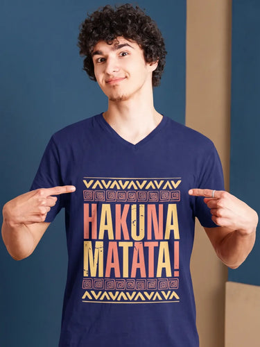 Hakuna Matata T Shirt Men Front