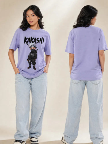Kakashi Supima T-Shirt Girl Front Back