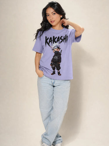 Kakashi Supima T-Shirt Girl Front stand