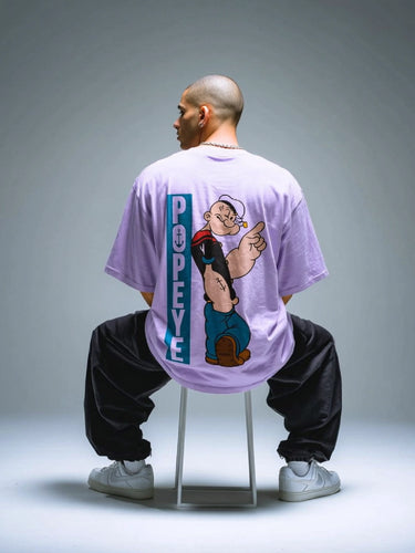Popeye t shirt back