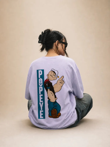 Popeye t shirt back girl