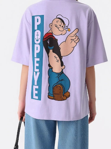 Popeye t shirt front standing