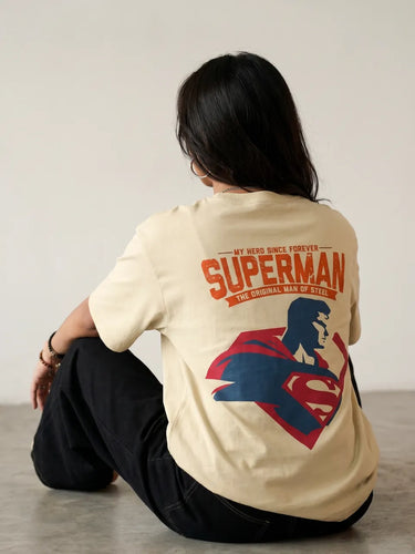 Supima Superman T shirt back
