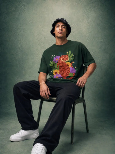 Majestic Tiger Graphic T-Shirt