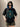 "Sub Moh Maya Hai" Black Oversized T-Shirt For Women