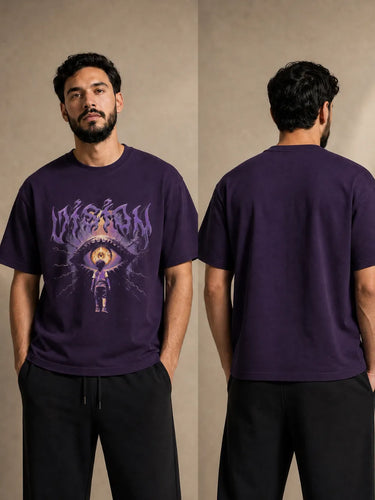 Vision Basic T shirt Front Back