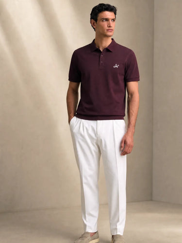 Maroon Polo T-Shirt