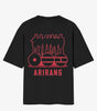 Arirang Black Oversized T-Shirt