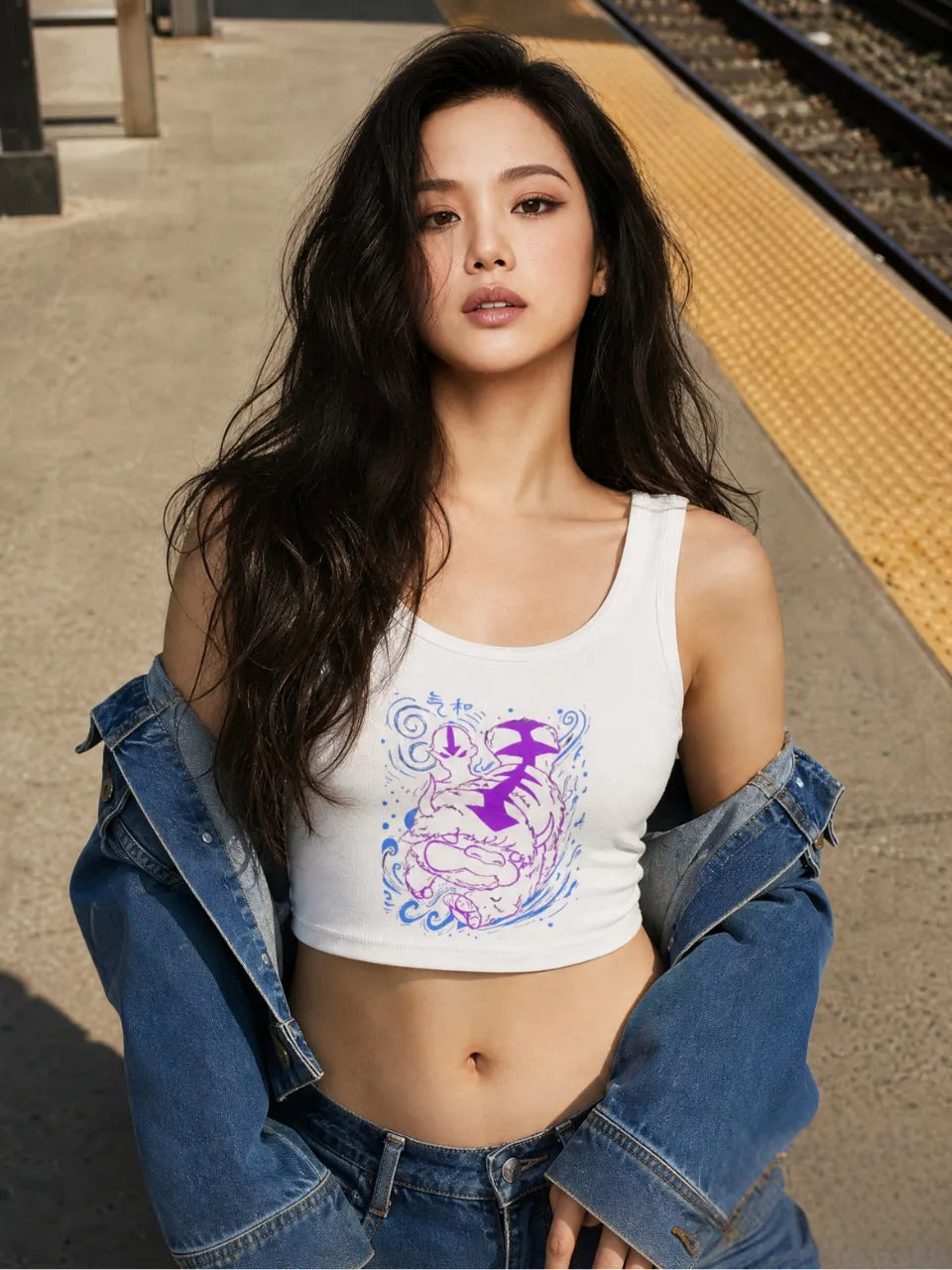 Air Soul Avatar Crop Tank For Women  1