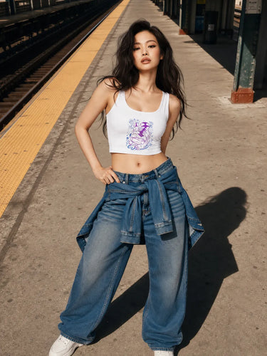  Air Soul Avatar Crop Tank For Women  3