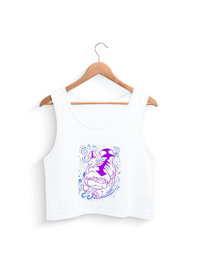  Air Soul Avatar Crop Tank For Women  front mockup