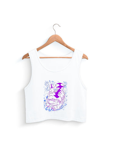  Air Soul Avatar Crop Tank For Women  front mockup