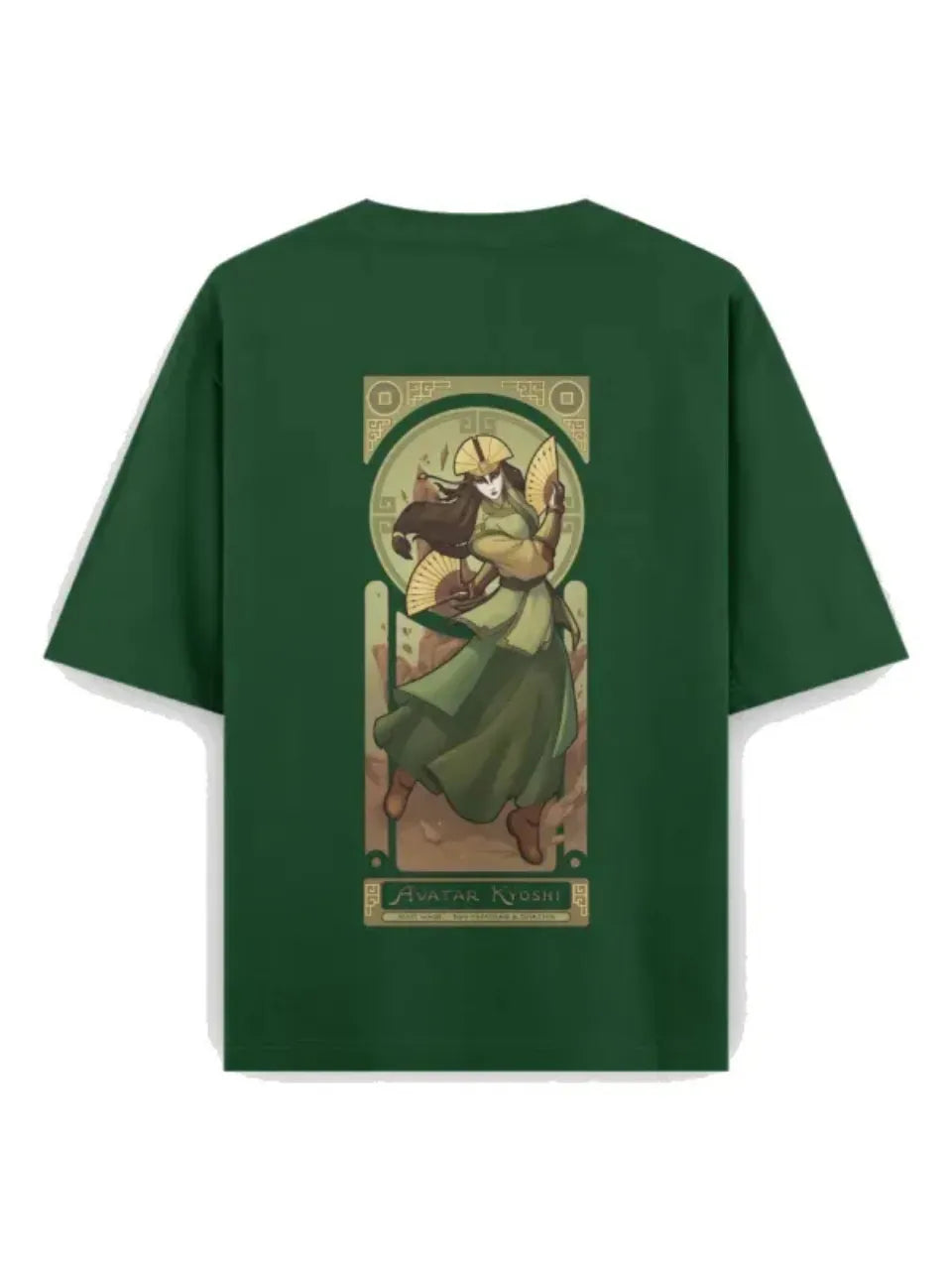 Avatar Kyoshi Oversized T Shirt front mockup