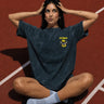 Batman t shirt  sitting girl front