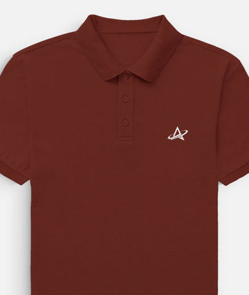 Brick Red Polo T-Shirt.