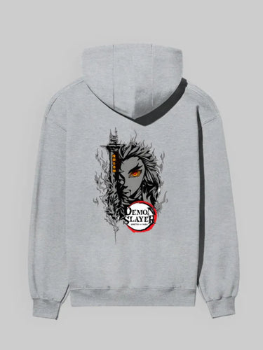 Demon Slayer Hoodies Back Mockup