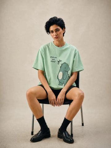 Dragon t shirt front girl