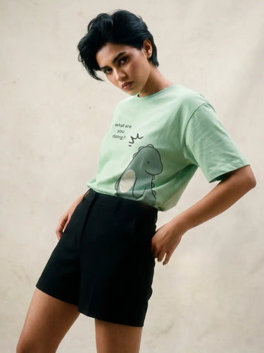 Dragon t shirt front girl side