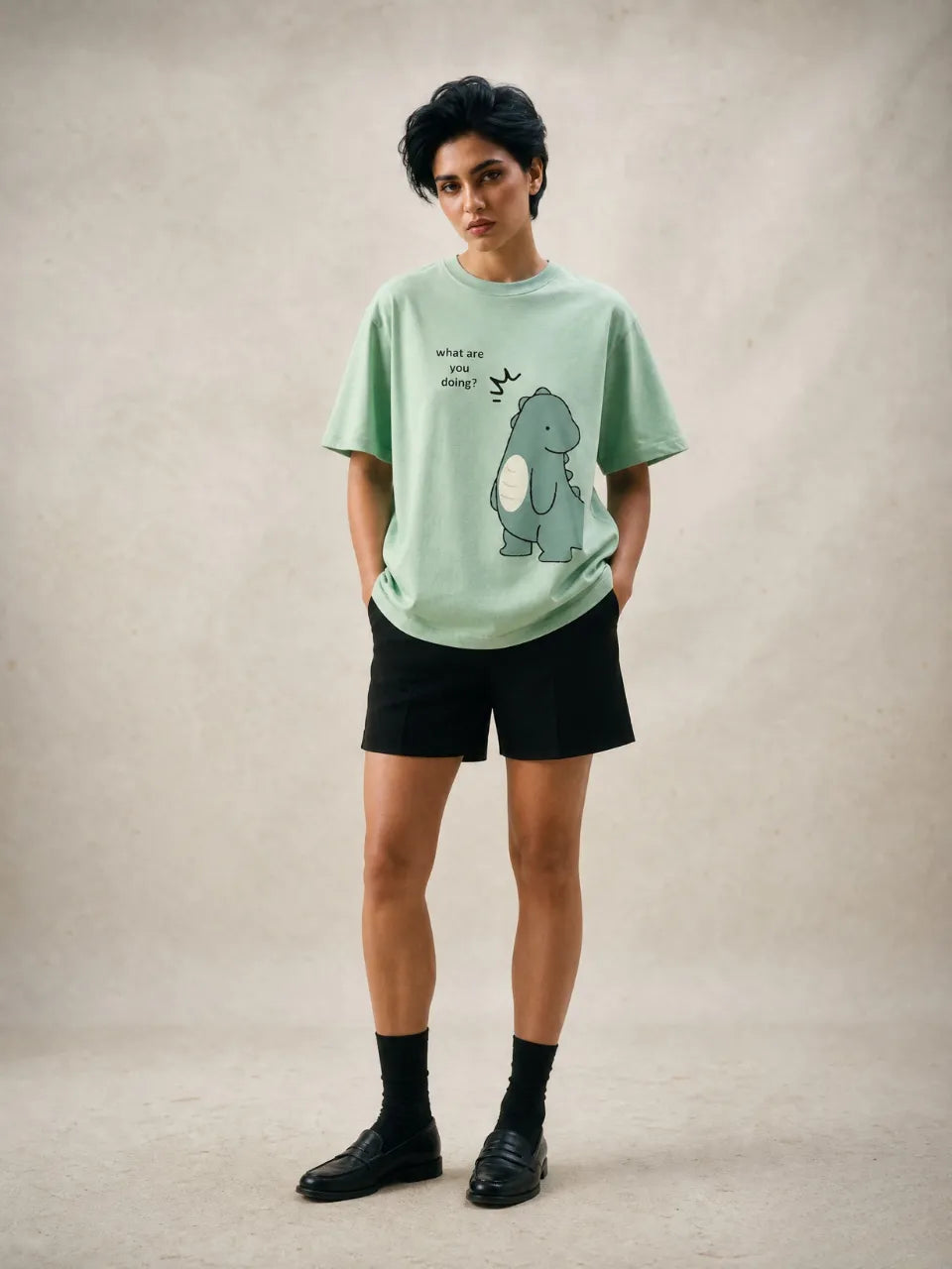 Dragon t shirt front girl