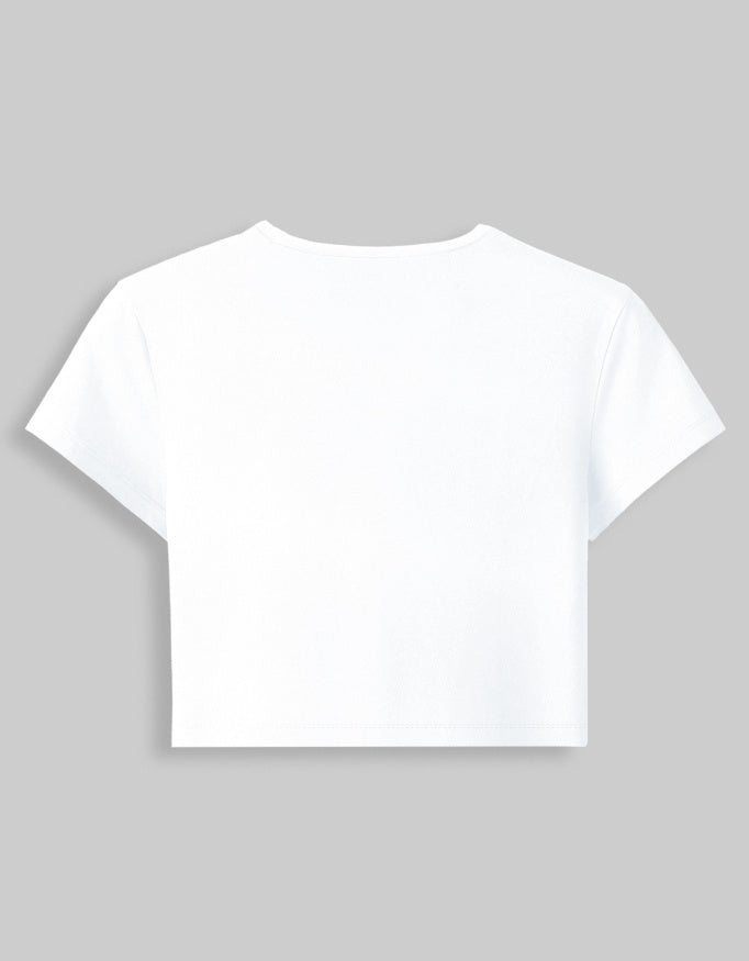 Eagle Baby Tee back mockup