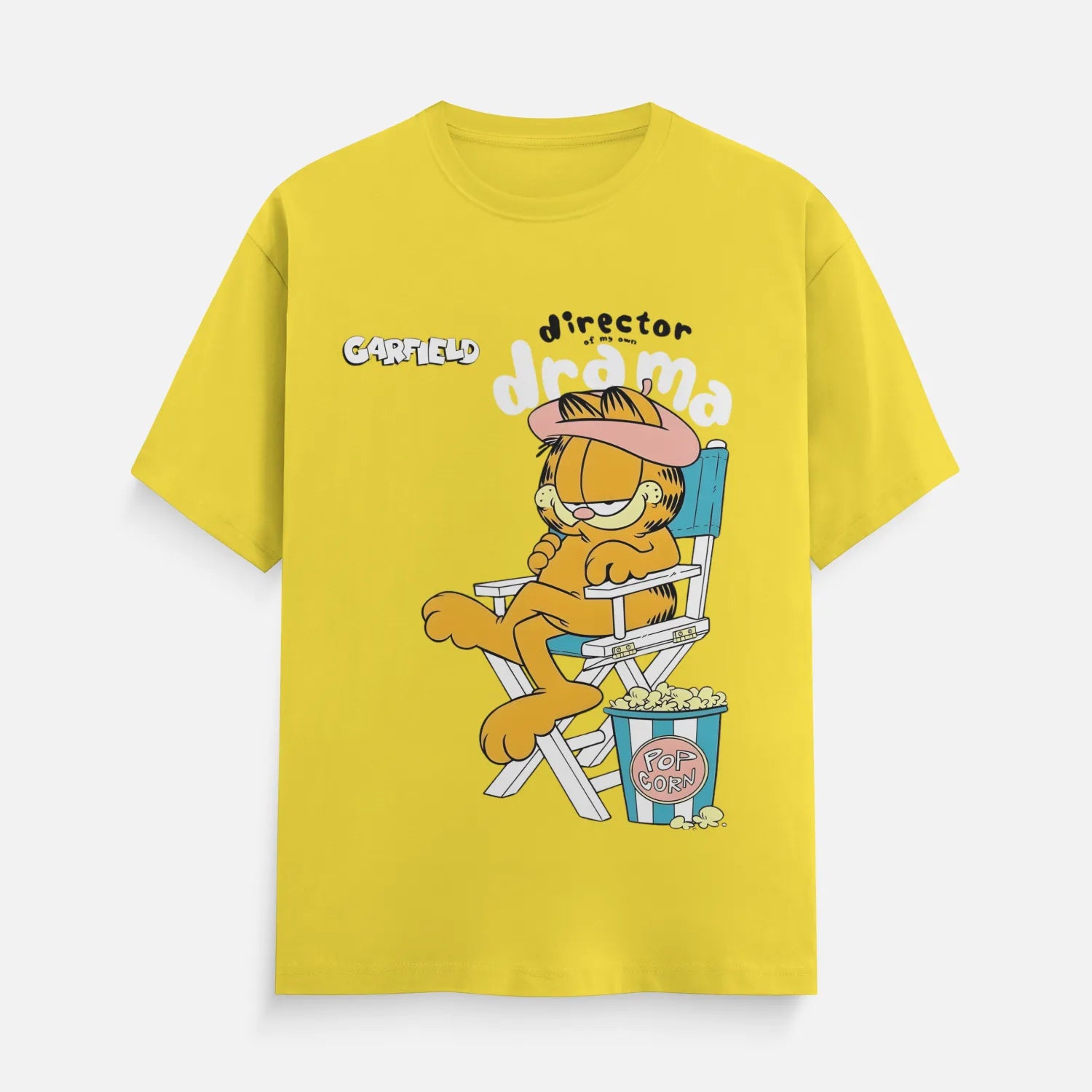 Grafield yellow colour t shirt.