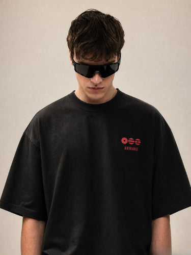 Arirang Black Oversized T-Shirt