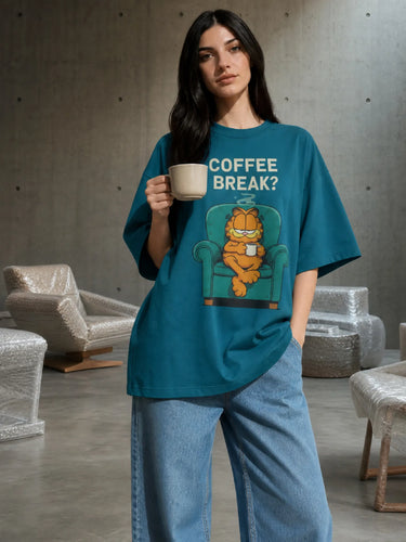 Coffee Break Oversized T-shirt