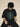 "Sub Moh Maya Hai" Black Oversized T-Shirt