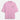 Pink t-shirt with a logo on the chest 