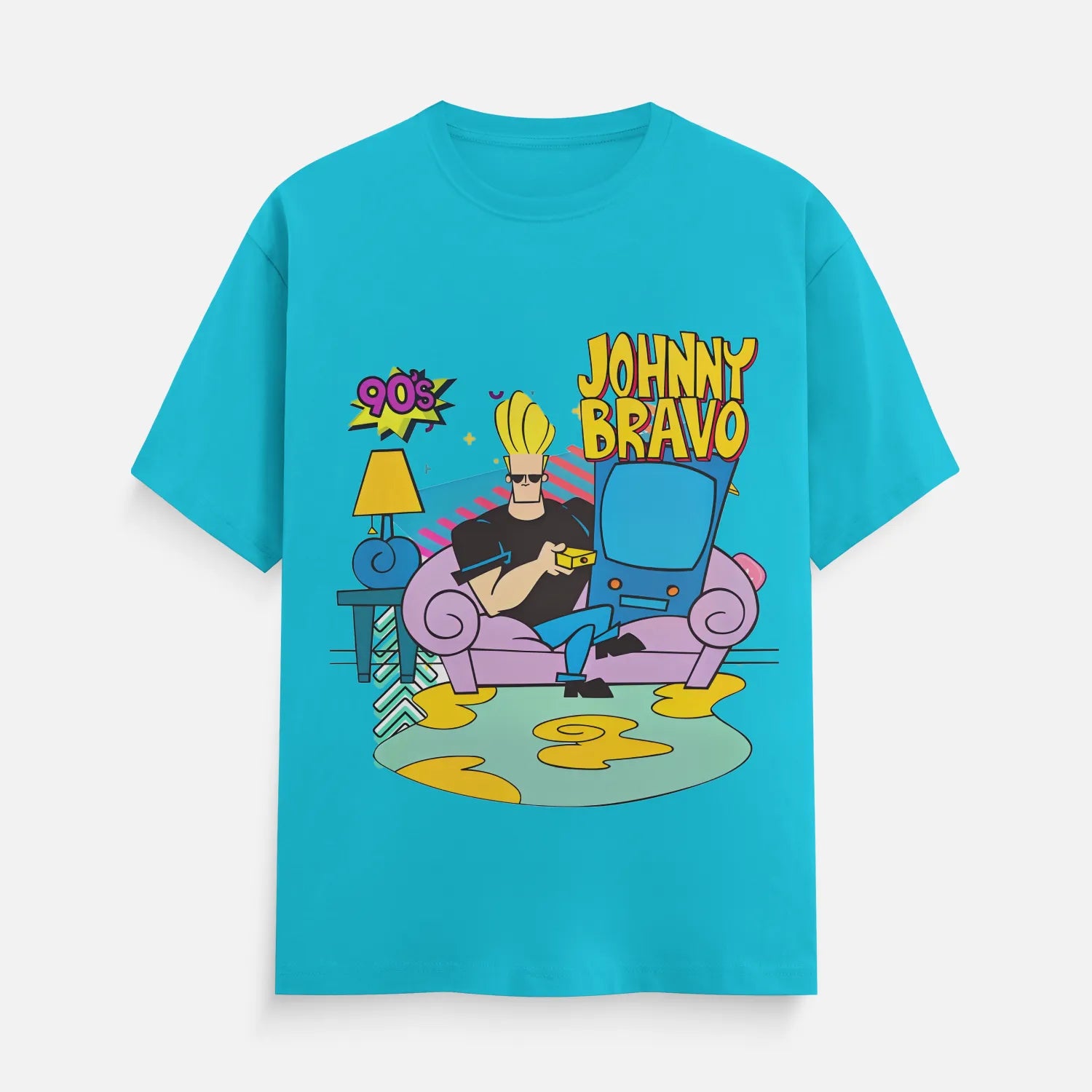 Johnny Bravo merchandise t shirt regular fit