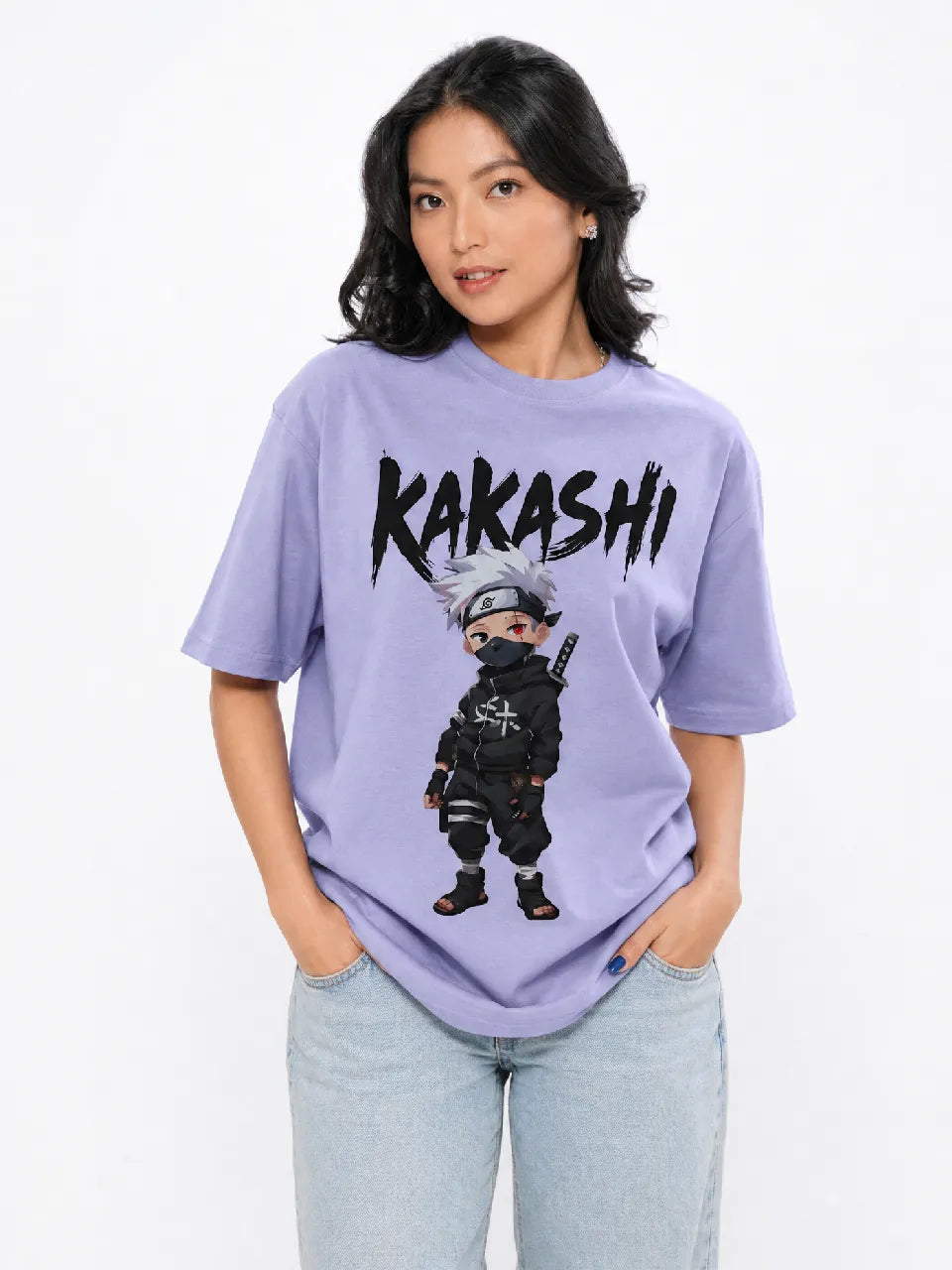 Kakashi Supima T-Shirt Girl Front 