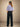 Lavender Shirt For Women standing pose back