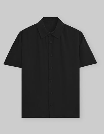 Black Unisex Oversized Shirt.