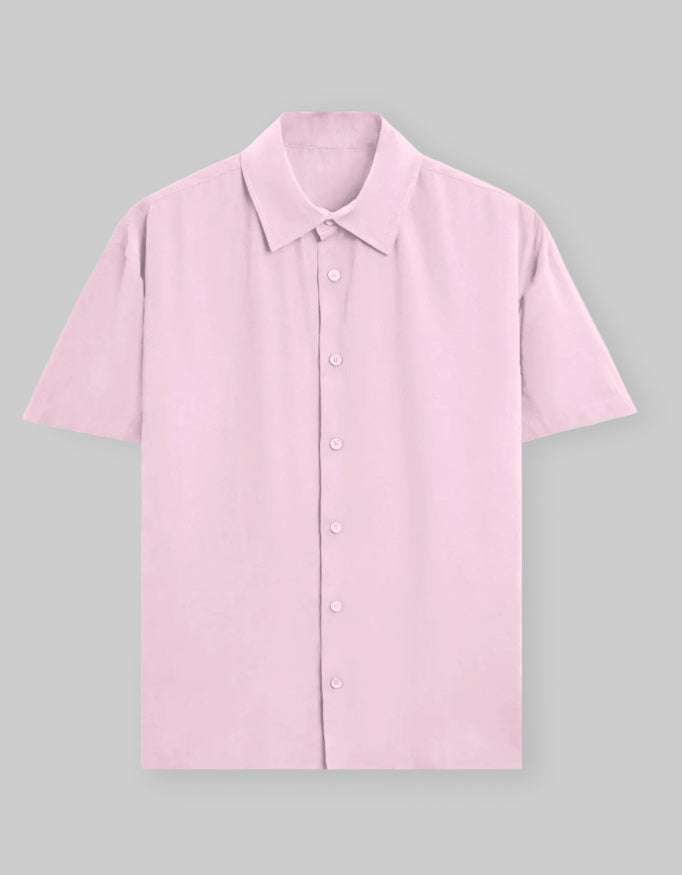 Light Baby Pink Unisex Oversized Shirt.