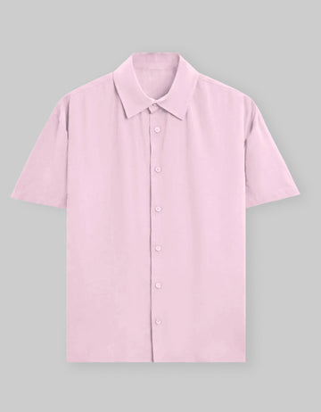 Light Baby Pink Unisex Oversized Shirt.