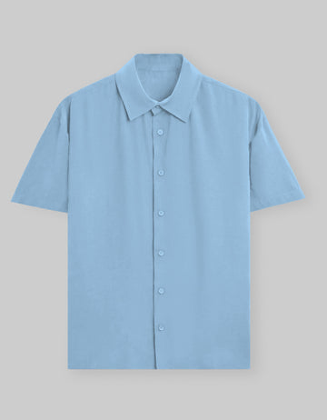 Blue Colour Half sleeves Shirt.