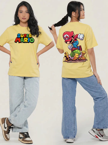 Mario T-Shirt For Women front back