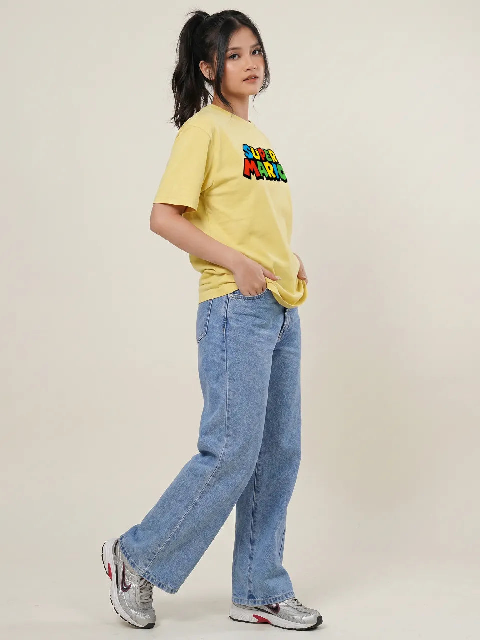 Mario T-Shirt For Women front side