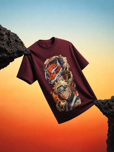 Naruto Supima T-Shirt For men 3D Mockup