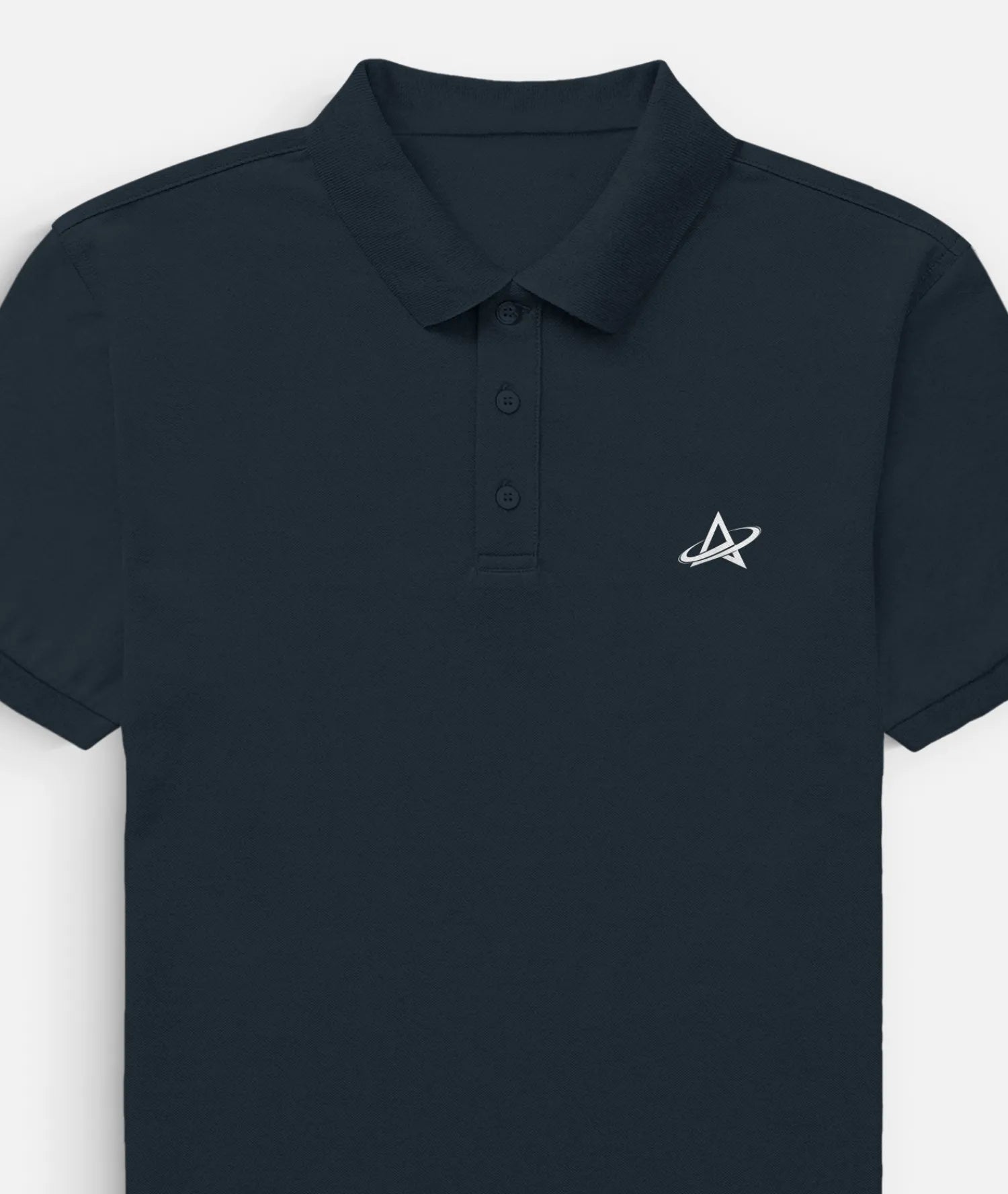 Navy Blue Polo T-Shirt.