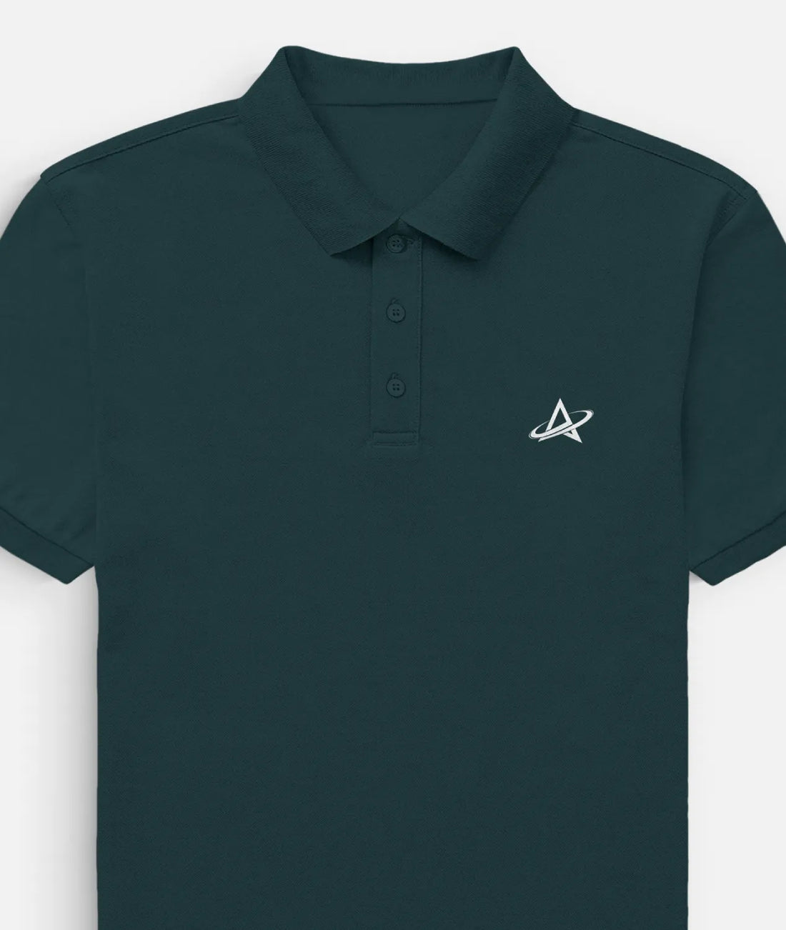 Petrol Blue Polo T-Shirt.