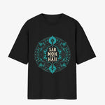 "Sub Moh Maya Hai" Black Oversized T-Shirt