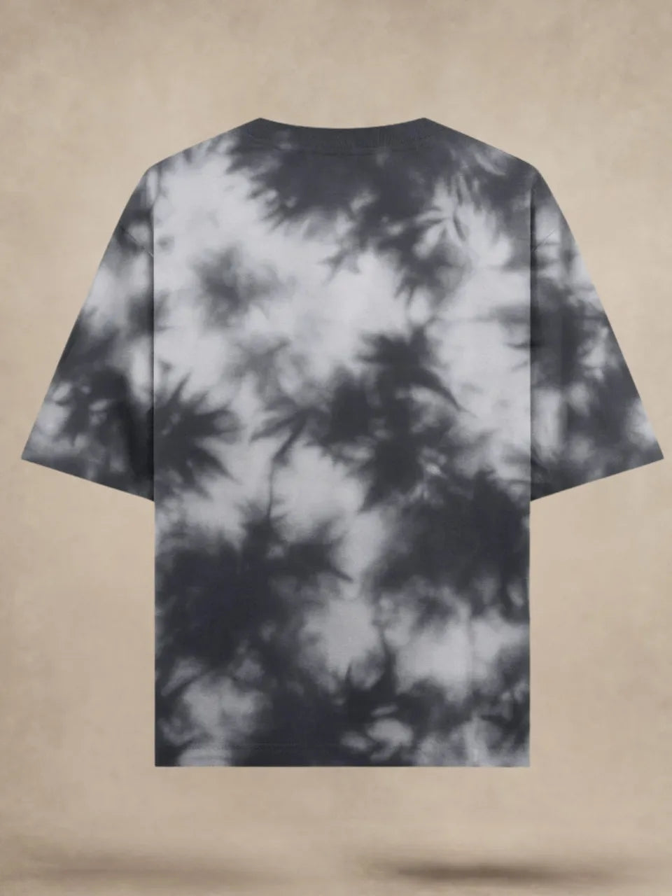 Black and White tie and dye oversized t shirt.