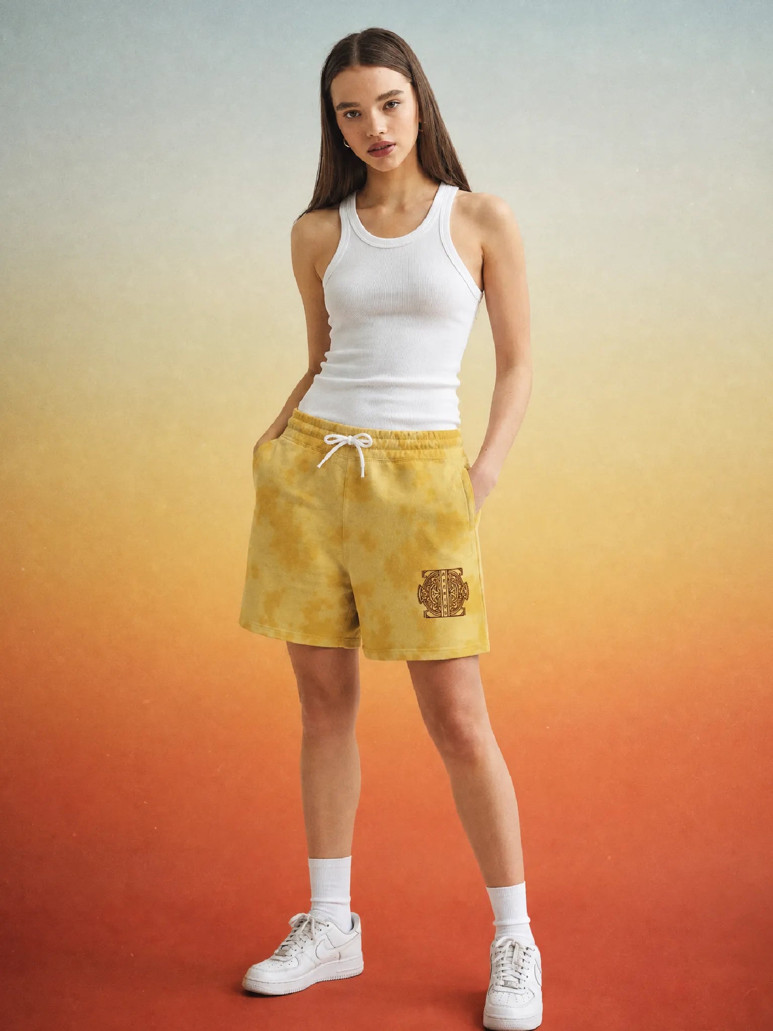 Tie_Dye_t_shirt_for_women_Shorts