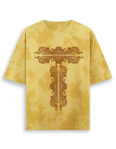 Tie & Dye t shirt for women  front