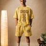 Tie and Dye shorts mens