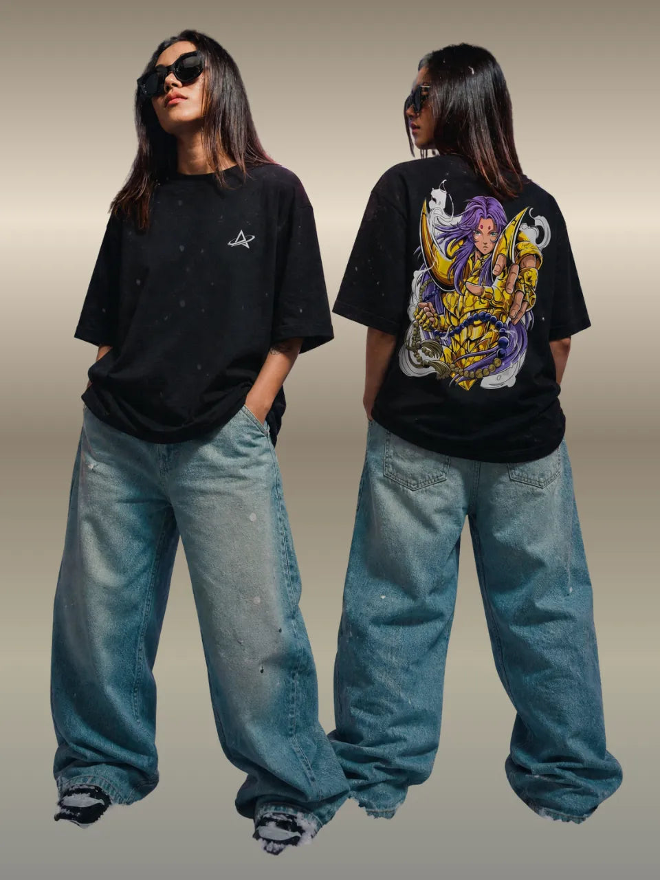 Gemini Kanon Oversized T Shirt For Women.